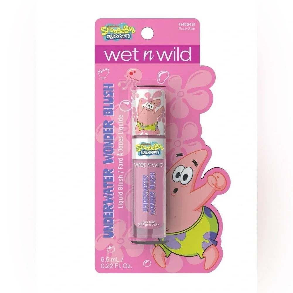Wet N Wild SpongeBob Underwater Wonder Liquid Blush - Rock Star